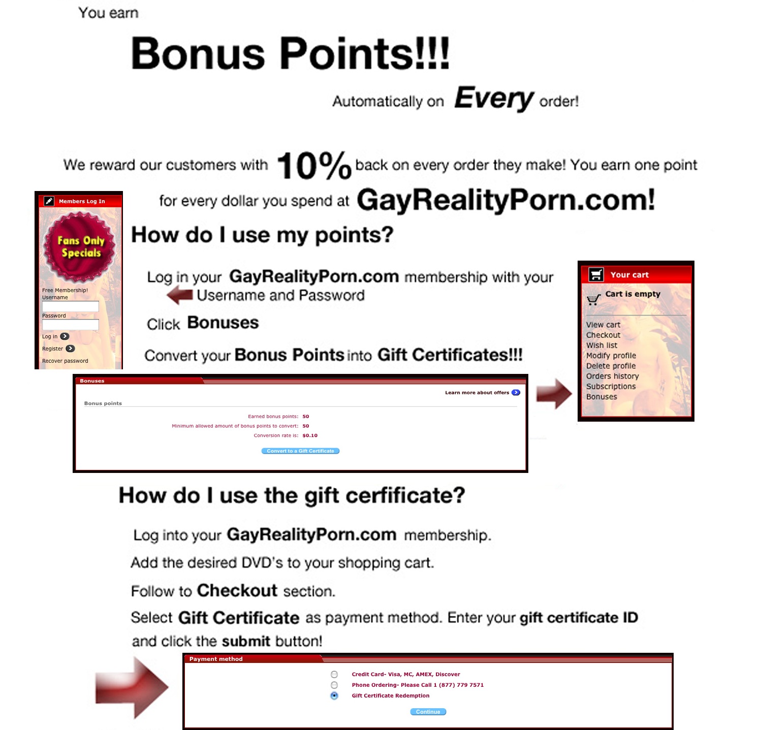 Bonus Points Info